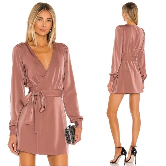 NEW NBD Janet Mini Dress in Mauve Size M - Picture 1 of 8